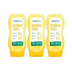 Combo 3 gel rửa bát chuyên dụng cho máy rửa bát All in one Stanhome DISH GEL 720ml