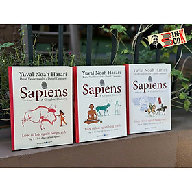 (Combo 3 tập) SAPIENS: LƯỢC SỬ LOÀI NGƯỜI BẰNG TRANH – tập 1, tập 2, tập 3 – Omega