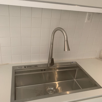 CHẬU RỬA INOX KAFF KF-HM7848A. Hàng Chính Hãng 