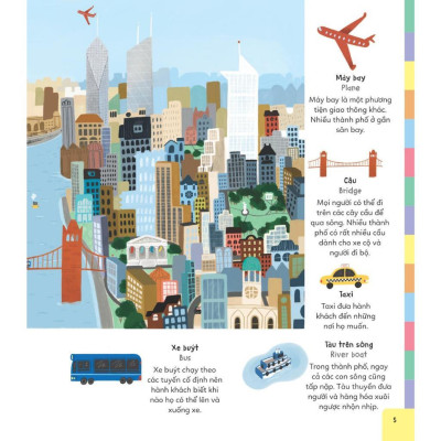  Bộ Chuyên gia từ vựng: Có gì trong thành phố - Có gì ở sân bay (02 cuốn lẻ) - Bản Quyền