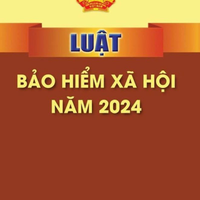 Sách - Luật Bảo Hiểm Xã Hội 2024