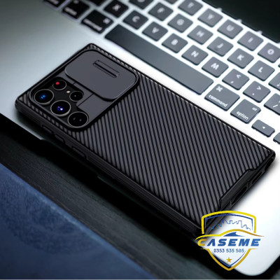 Ốp lưng dành cho Samsung S24 Ultra, Samsung S24 Plus, Samsung S24 hiệu Nillkin Camshiend Pro Case bảo vệ camera, chống vân tay, chống trơn, chống sốc cao cấp - Hàng chính hãng.