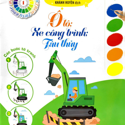 Tô Màu Theo Từng Bước - Ô Tô, Xe Công Trình, Tàu Thủy 1