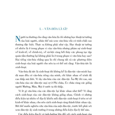 Việt Nam Văn Hoá Sử Cương - Bìa Cứng