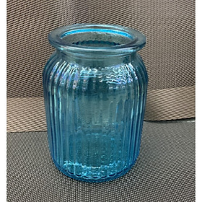 BÌNH CẮM HOA THỦY TINH MÀU XANH NGỌC CAP CẤP  - ANTH638