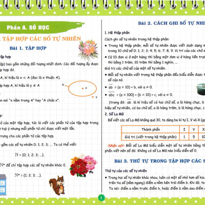 Bộ Lịch Kiến Thức Cần Nhớ Môn Toán Cấp II (Dùng Chung Các Bộ SGK Hiện Hành) - HA