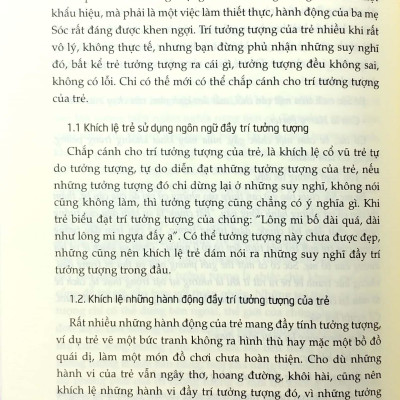 Bí Quyết Nuôi Dưỡng Trí Tưởng Tượng Cho Con