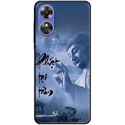 Ốp lưng cho Oppo A54 - A55 - A55s - Oppo A56 5G - Oppo A18 - A38 - A58 - Phật Tại Tâm - Hàng Chính Hãng