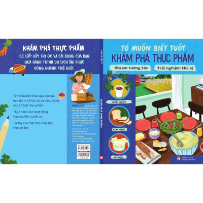 Sách - Tớ Muốn Biết Tuốt - Khám Phá Thực Phẩm - Khoa Học - Đời Sống - Xã Hội - NXB Phụ Nữ