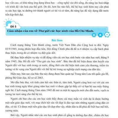 Sách - Những Bài Làm Văn Mẫu 5 - Tập 2 (Cánh Diều)