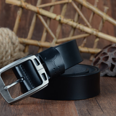 Thắt Lưng Da Bò Chính hãng COWATHER XF001 Đen