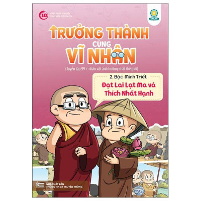 Sách - Trưởng Thành Cùng Vĩ Nhân 2 - Bậc Minh Triết - Đạt Lai Lạt Ma Và Thích Nhất Hạnh