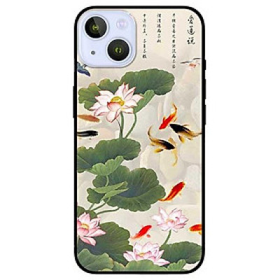 Ốp lưng dành cho Iphone 13 Mini - Iphone 13 - Iphone 13 Pro -  Iphone 13 Pro Max - Tranh Cá Koi