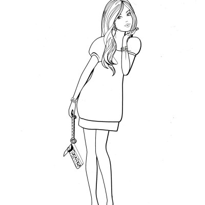 Barbie Xinh Đẹp 3 (Sách Tô Màu Có Hình Dán)