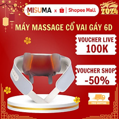 ￼Máy Massage Cổ Vai Gáy TOKOSHI Giảm Đau Mỏi Cải Thiện Sức Khỏe Cho Văn Phòng Người Cao Tuổi