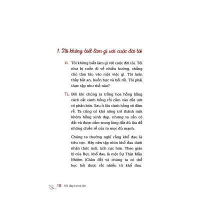 Sách - Hỏi đáp từ trái tim - Thích Nhất Hạnh - Thái Hà