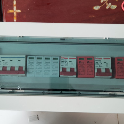 Combo tủ điện 2 tring, 4 string ngoài trời hệ 3 pha chuyên dụng cho điện mặt trời