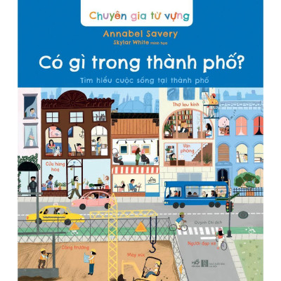  Bộ Chuyên gia từ vựng: Có gì trong thành phố - Có gì ở sân bay (02 cuốn lẻ) - Bản Quyền