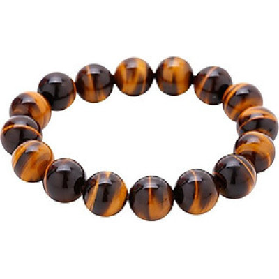 Vòng Tay Đá Phong Thủy Mắt Hổ Nâu K07