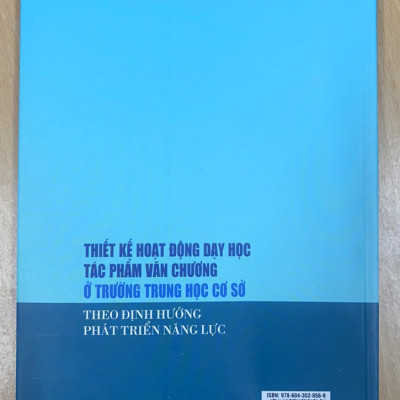 Thiết kế hoạt động dạy học tác phẩm văn chương ở trường trung học cơ sở (Theo định hướng phát triển năng lực)