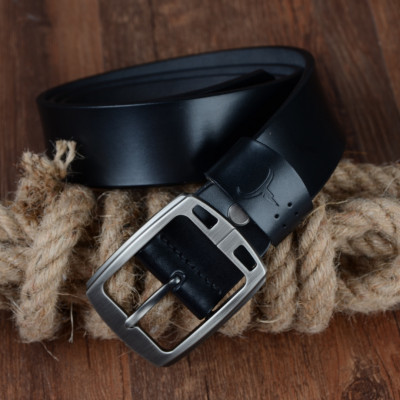 Thắt Lưng Da Bò Chính hãng COWATHER XF001 Đen