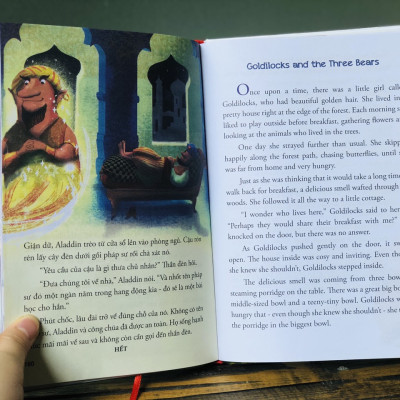 Sách truyện kể hàng đêm 10 minute fairy tales và bedtime story - Song ngữ anh việt