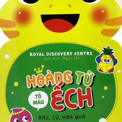 Tô Màu Hoàng Tử Ếch - Rau Củ Hoa Quả