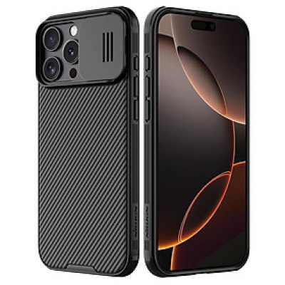 Ốp Nillkin bảo vệ Camera cho iPhone 16 Plus Pro Max Nillkin Camshield Pro nắp đậy bảo vệ Camera - Hàng Chính Hãng