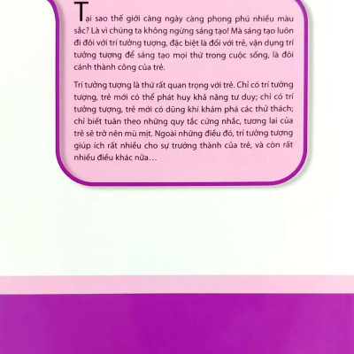 Bí Quyết Nuôi Dưỡng Trí Tưởng Tượng Cho Con