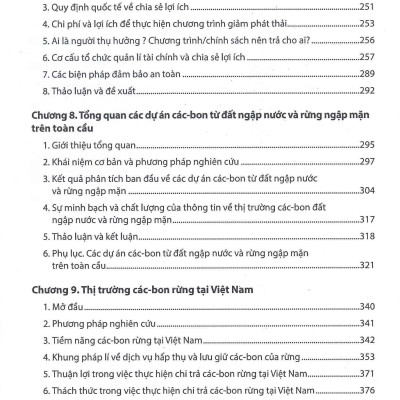 Tín Chỉ Các Bon Trên Thế Giới Và Việt Nam - Từ Lí Thuyết Đến Thực Tiễn (Bìa cứng) 