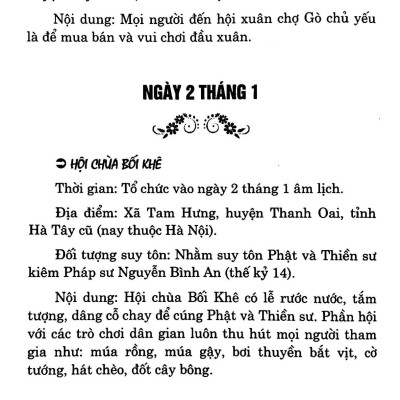 Lễ Tết 365 Ngày