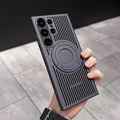 Ốp Lưng Nhựa Cứng Tản Nhiệt Từ Tính Cho Samsung S25 Ultra / S24 Ultra / S23 Ultra / S23+ - BUM STORE GALAXY CASE