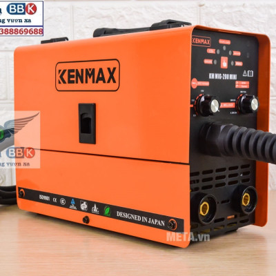 Máy Hàn MIG + Que KENMAX MIG-200 Mini [Chính Hãng] + 1 Cuộn Dây Hàn 1Kg