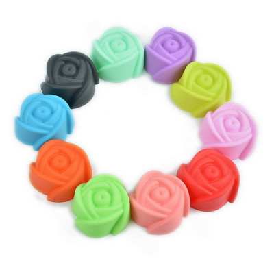 Bộ 10 khuôn silicon làm bánh, rau câu, bánh bông lan, bánh da lợn hoa hồng 3 lớp – Mã số 1130