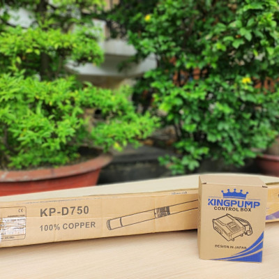 MÁY BƠM CHÌM HỎA TIỄN 750W KINGPUMP KP-D750 - HÀNG CHÍNH HÃNG