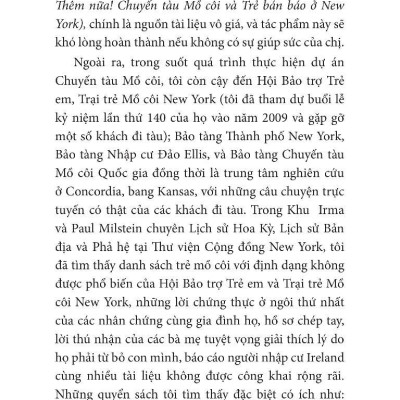 Chuyến Tàu Mồ Côi