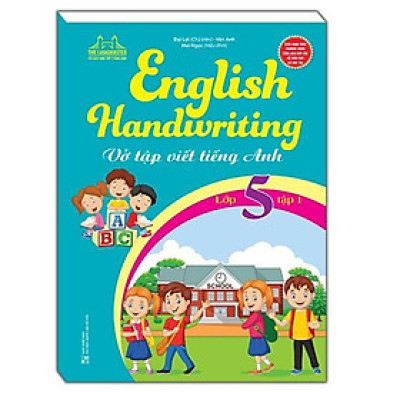 Sách - English Handwriting - Vở tập viết tiếng anh lớp 5 tập 1