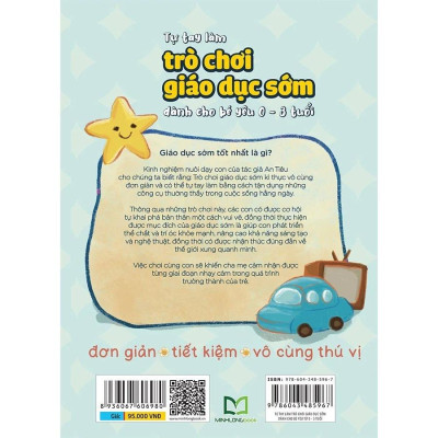 Tự Tay Làm Trò Chơi Giáo Dục Sớm Dành Cho Bé Yêu 0-3 Tuổi - Bản Quyền