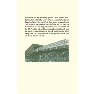   Những Chiếc Cầu Ở Quận Madison - Robert James Waller