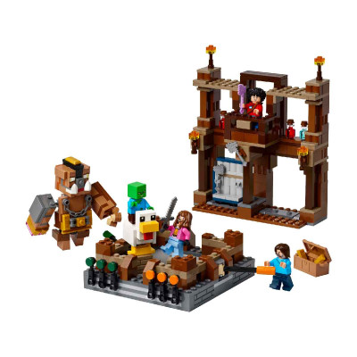 LEGO MINECRAFT 21272 Đồ Chơi Lắp Ráp Võ Đài Chiến Đấu Woodland Mansion (491 chi tiết)