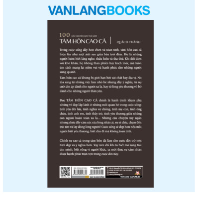100 Câu Chuyện Hay Thế Giới - Tâm Hồn Cao Cả - Vanlangbooks