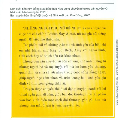 Danh Tác Thế Giới - Những Người Phụ Nữ Bé Nhỏ (Tái bản 2022)