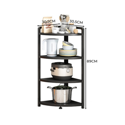 Kệ nhà bếp kệ lò vi sóng đa tầng khung thép chống ghỉ phủ sơn tĩnh điện thương hiệu IGA - GM119