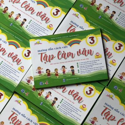Sách - Hướng dẫn cách viết TẬP LÀM VĂN Lớp 3 - Kết nối tri thức với cuộc sống - Cả năm (1 cuốn)
