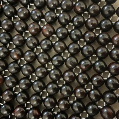 Chiếu Hạt Gỗ Cẩm Lai Cao Cấp - Kích Thước 2,2mx2m hạt 1.2cm ( video , hình thật )