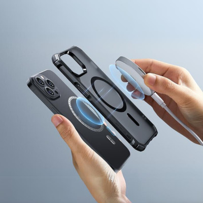 Ốp Lưng Dành Cho iPhone 15 ProMax/ iPhone 15 Pro ESR Air Armor (HaloLock)_ Hàng chính hãng