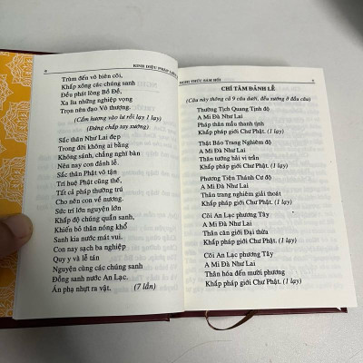 Sách - Kinh Diệu Pháp Liên Hoa - Bìa Cứng Bọc Plastic, Khổ A6