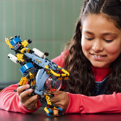Đồ Chơi Lắp Ráp Tàu Ngầm Nghiên Cứu Biển Sâu LEGO TECHNIC 42201 (413 chi tiết)
