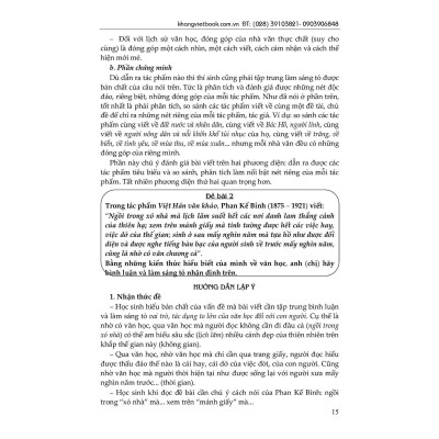 Sách - Bồi Dưỡng Học Sinh Giỏi Phát Triển Kĩ Năng Làm Bài Văn Trung Học Phổ Thông - Khang Việt Book