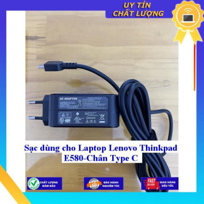 Sạc dùng cho Laptop Lenovo Thinkpad E580-Chân Type C - Hàng Nhập Khẩu New Seal